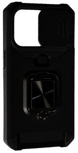 PC + TPU чехол Shock Proof для iPhone 13 Pro Max / черный 200672 фото