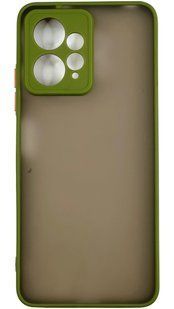 TPU чохол накладка Matte Color Case для Xiaomi Redmi Note 12 4G свеило-зелений 092016 фото