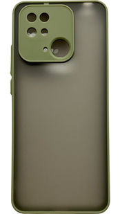 Чехол для Matte Color Case (TPU) для Xiaomi Redmi 10C (редми 10ц) светло-зеленый 085987 фото