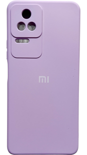 Чехол силиконовый Soft touch для Xiaomi Poco F4 (на поко ф4) фиалковый 086430 фото