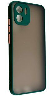 TPU чохол накладка Matte Color Case для Xiaomi Redmi A1 темно-зелений 092066 фото