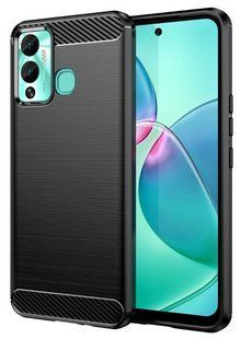 TPU чехол накладка Urban для Infinix Hot 12i (X665B) / черный 203069 фото