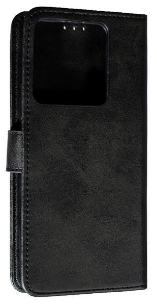 Шкіряний чохол книжка Business book на Xiaomi Redmi Note 13 Pro (5G) / чорний 095948 фото