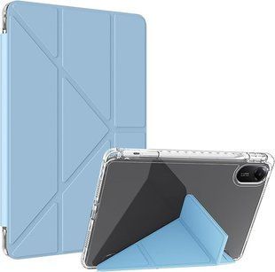 Чехол книжка Transparent Origami на Xiaomi Redmi Pad 2 (11") / светло-голубой 100945 фото