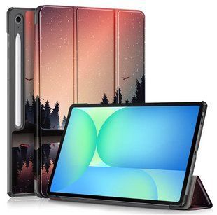 Чехол книжка Crazy Horse на планшет Samsung Galaxy Tab S10 FE Plus (13.1") / sunset 202557 фото