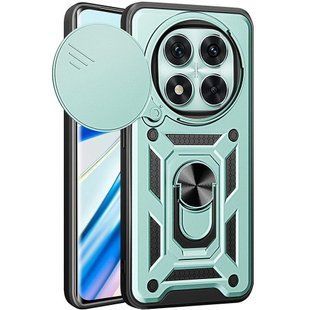 PC + TPU чехол Camshield Armor для Xiaomi Redmi Note 14 Pro (5G) / зеленый 099811 фото