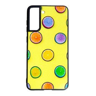 Чохол силіконовий Summer Hits для Samsung Galaxy S21 FE (на самсунг із21 фе) лимони 086036 фото