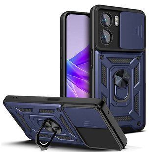 PC + TPU чохол Camshield armor для OPPO A77 (5G) / синій 90604 фото