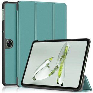 Шкіряний чохол книжка Crazy Horse для OnePlus Pad Go (11.35") / зелений 099400 фото