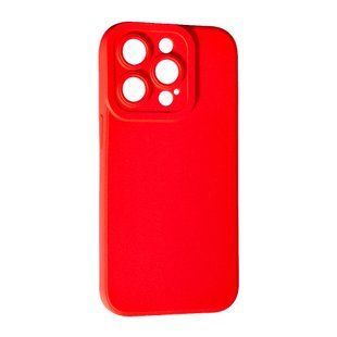 TPU чехол Smitt накладка бампер для iPhone 14 Pro Max красный 088855 фото