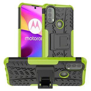 PC + TPU чохол Armor на Motorola E40 зелений 89507 фото