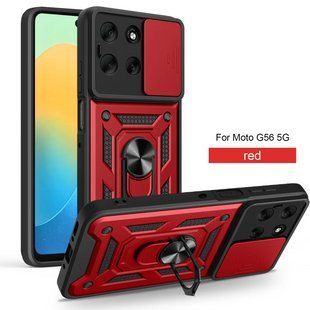 PC + TPU чохол Camshield Armor для Motorola G56 (5G) / червоний 100357 фото