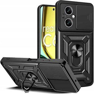 PC + TPU чехол Camshield armor для Realme C67 (4G) / черный 095712 фото