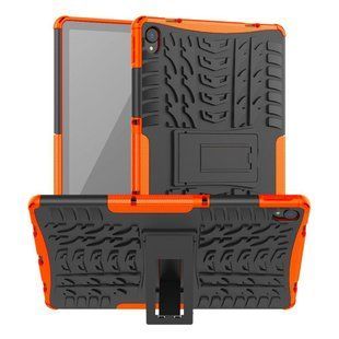 PC + TPU чохол Armor на Lenovo Tab P11 Plus жовтогарячий 089557 фото