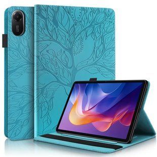 Чохол книжка Wood book на планшет Xiaomi Redmi K Pad (8.8") / блакитний 100133 фото