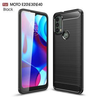 TPU чехол Urban для Motorola E40 черный 86185 фото