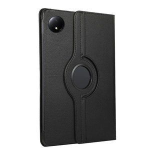 Кожаный чехол книжка 360 на Xiaomi Redmi Pad SE 8.7" / черный 097560 фото