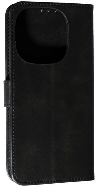 Шкіряний чохол-книжка Business Book на Xiaomi 15T / black 204257 фото