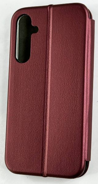 Чохол книжка Elegant book для Samsung Galaxy S25 Plus / бордовий 203526 фото