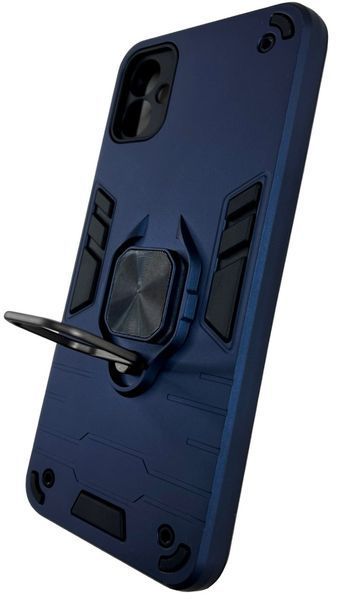 PC + TPU чохол New armor для Samsung Galaxy A04E (на самсунг а04е) синій 087786 фото