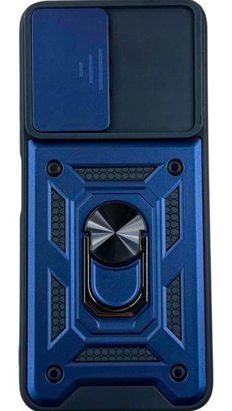 PC + TPU чехол Camshield armor на Xiaomi Redmi 12 / синий 090114 фото