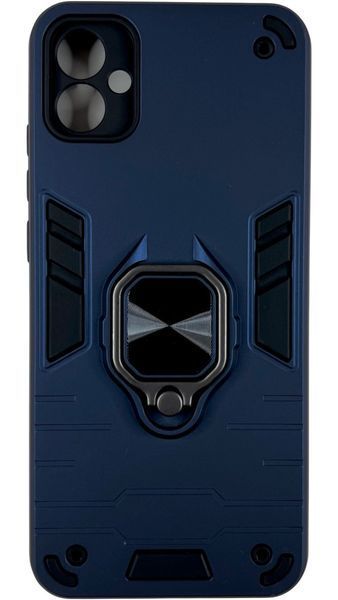 PC + TPU чохол New armor для Samsung Galaxy A04E (на самсунг а04е) синій 087786 фото