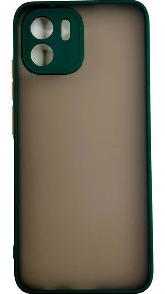 TPU чохол накладка Matte Color Case для Xiaomi Redmi A1 темно-зелений 092066 фото