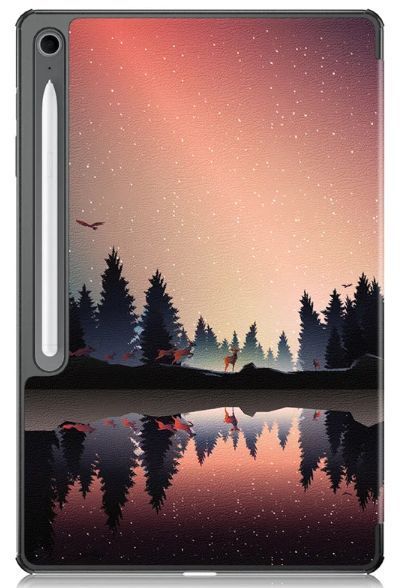 Чехол книжка Crazy Horse на планшет Samsung Galaxy Tab S10 FE Plus (13.1") / sunset 202557 фото