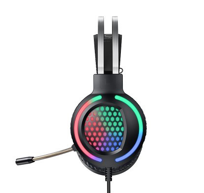 Компьютерные игровые наушники Hoco ESD03 с LED подсветкой 84064 фото