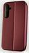 Чохол книжка Elegant book для Samsung Galaxy S25 Plus / бордовий 203526 фото 2