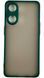 TPU чохол накладка Matte Color Case для OPPO Reno 8T 4G темно-зелений 83237 фото 2