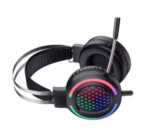 Компьютерные игровые наушники Hoco ESD03 с LED подсветкой 84064 фото