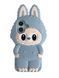 Резиновый 3D чехол Labubu Toy для iPhone 13 / голубой 099546 фото 1
