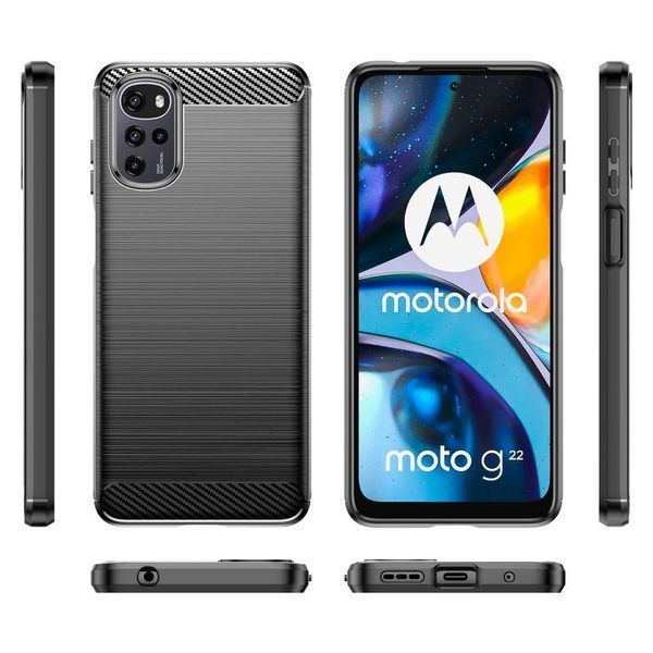 TPU чохол Urban для Motorola G22 / чорний 87133 фото