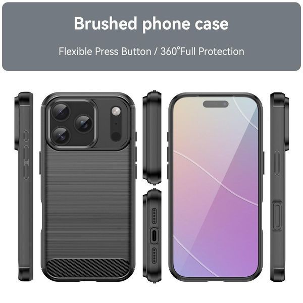 TPU чохол накладка Urban для iPhone 17 Pro / черний 100483 фото