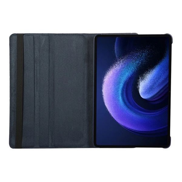 Шкіряний чохол книжка 360 на Xiaomi Redmi Pad SE 8.7" / чорний 097560 фото