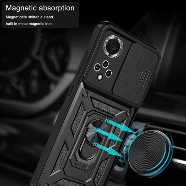 PC + TPU чехол Camshield armor для Huawei Nova 9 / синий 89457 фото