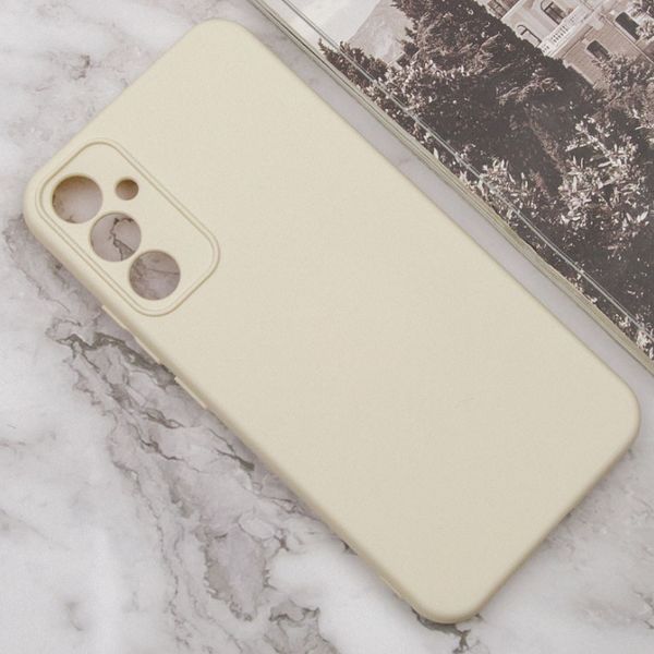 Чохол накладка TPU Liquid Silk для Samsung Galaxy S24 FE / пісочний 201168 фото