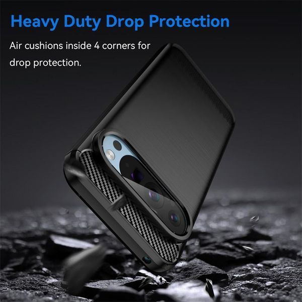 TPU чохол накладка Urban для Google Pixel 9 Pro / чорний 098258 фото