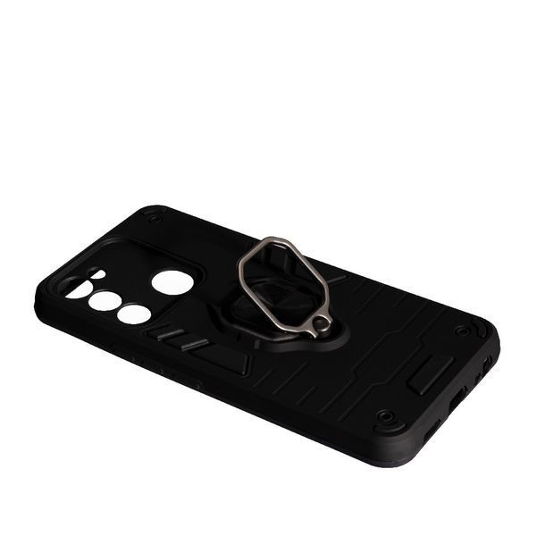 PC + TPU чехол New Transformer для Tecno Spark 8C черный 088306 фото