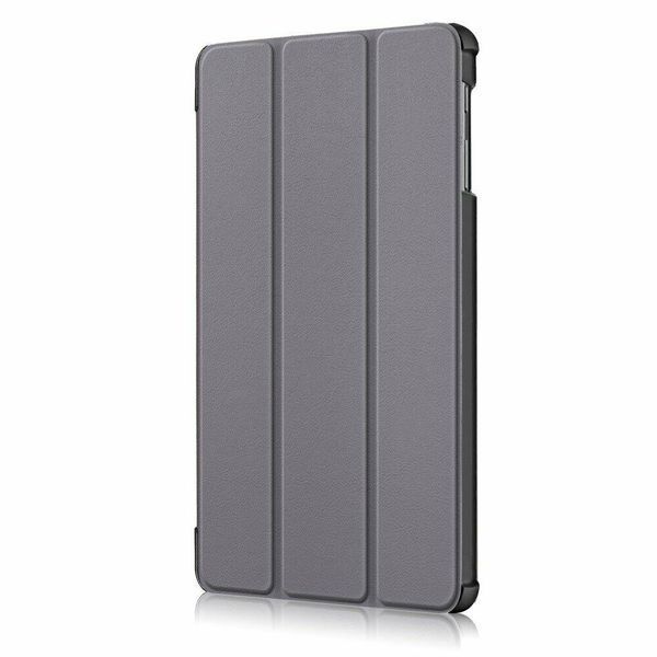 Кожаный чехол книжка Crazy Horse на планшет Samsung Galaxy Tab A 10.1" (T510 / T515) / серый 098894 фото