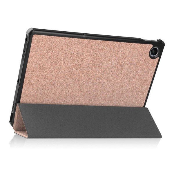 Шкіряний чохол книжка Crazy Horse для Lenovo XiaoXin Pad 2022 рожевий 095395 фото