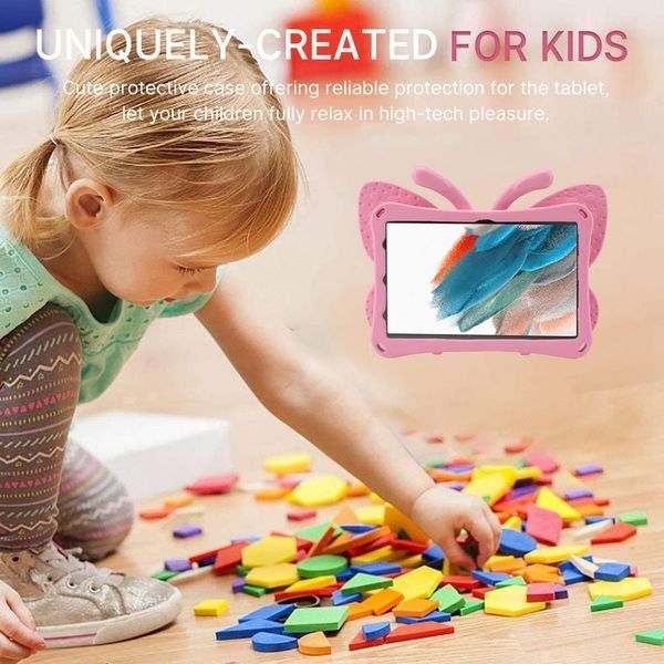 Чохол Butterfly Case на планшет Lenovo Xiaoxin Pad 2024 (11") / світло-рожевий 098458 фото
