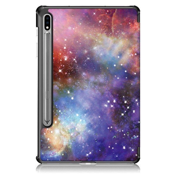 Чохол книжка Crazy Horse для Samsung Galaxy Tab S8 Plus / Tab S7 FE (12.4") / космос 093931 фото