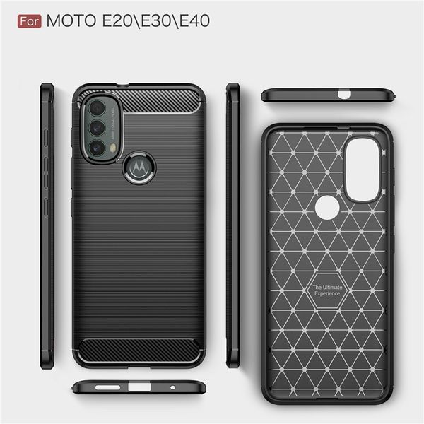 TPU чехол Urban для Motorola E40 черный 86185 фото