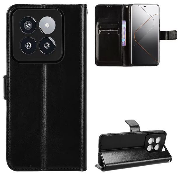 Чехол книжка Book case для Xiaomi 14T / черный 097880 фото