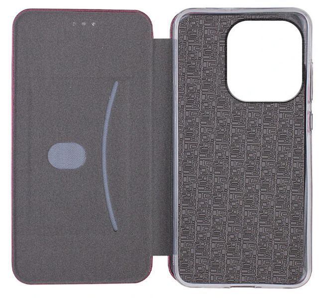 Чохол книжка Elegant book для Infinix Smart 9 (X6532) / бордовий 202334 фото