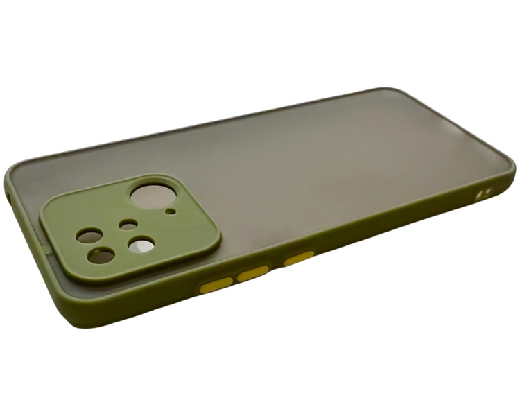 Чохол для Matte Color Case (TPU) для Xiaomi Redmi 10C (редмі 10ц) світло-зелений 085987 фото
