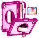 PC + TPU чохол Carbon Armor Cover Tablet на Samsung Galaxy Tab S10 FE (10.9") / малиновий 202918 фото 1