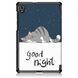 Кожаный чехол книжка Crazy Horse для Lenovo Tab K10 good night 095656 фото 3